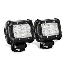 Nilight Multi Purpose 2pcs 4 Inch 18w Flood Led Light Pod 2 Years Warranty Nilight Led Light