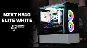 In general, the case is very clean and minimalistic with a black and white color scheme. Nzxt H510 Elite White Gaming Pc Ryzen 7 5800x Rtx 3060 Oc Asus Rog Strix Components Youtube