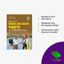 Pdf sma bahasa dan sastra inggris ita puspitasari academia edu. Yrama Widya Buku Guru Bahasa Dan Sastra Inggris Sma Ma Kelas X Peminatan Shopee Indonesia