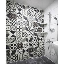 Passen sie ihre bestellung an, wenn sie mehr fliesen, verschiedene größen, löcher, radierung, dunklere farben benötigen. Zementfliesen Patchwork Fliesen Dekor Design V20 Pw 001gbw A Ventano