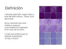 Psicología del color violeta, sensaciones. Morado