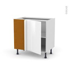 Meuble bas angle cuisine ikea youtube. Meuble De Cuisine Angle Bas Reversible Iris Blanc 1 Porte N 19 L40 Cm L80 X H70 X P58 Cm Oskab