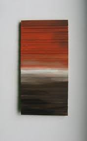 Wood Wall Art Reclaimed Wood Landscape Sculpture Art Painting Orange To Brown This Is A Made To Order Item Will Be Re Reclaimed Wood Art Wood Wall Art Wood Art