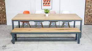 Very beautiful dining room table with a a magnificent design for this large dining table with its huge rectangular top in raw solid wood 350cm long forming waves on the sides which means that. Oak Dining Table