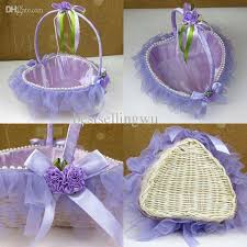 Flower Girl Basket Decorating Ideas Cestas De Casamento Cestas Cestas De Pascoa