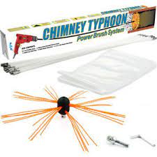 Horrible accidents have been associated with diy chimney sweep jobs. Chimney Sweep Power Sweeping Chimney Brush Diy Set Flexible Chimney Typhoon Ebay