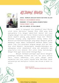 Resume Buku Semua Adalah Kasih Sayang Allah Pondok Pesantren Modern Al Umanaa