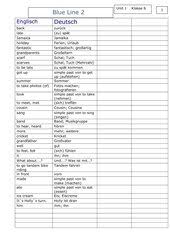 Kostenlose arbeitsblätter und unterrichtsmaterial zum thema vokabeltests für lehrer in der grundschule. Englisch Ubungsblatter Vokabeln Blue Line 2 Deutsch Englisch Link Und Materialsammlung Fur Lehrer Auf Lehrerlinks Net