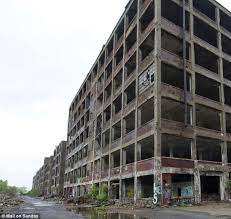 From Motown To Ghost Town How The Once Mighty Detroit Is Heading Down A Long Slow Road To Ruin Abandoned Detroit Abandoned Places Detroit History