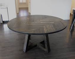 Deals and coupon information available online. Reclaimed Circle Herringbone Dining Table Double Etsy Circular Dining Table Round Wooden Dining Table Large Round Dining Table