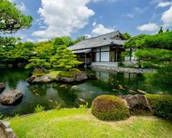 Hình ảnh về Hồ nước trong thiết kế cảnh quan sân vườn Nhật Bản