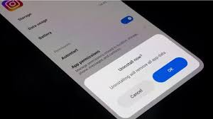 Menghapus aplikasi di Android