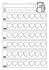 Winter Math Worksheets Activities No Prep Winter Math Worksheets Pattern Worksheet Math Patterns