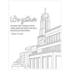2018 printable primary lesson schedules. Lds Coloring Pages Fun Free Coloring Pages For Kids Adults
