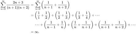To evaluate it, the values of the first and n n th terms must be found. Telescoping Series Wikipedia
