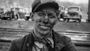 Mine worker x-rayed for diamond check, 1954