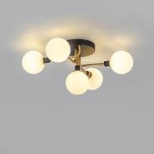 Black And Gold Flush Mount Lighting 1 2 3 Circles Ring Led Semi Flush Ceiling Light In Black Chocolate For Living Room Ceiling Lights With Images Ceiling Lights Semi Flush Ceiling Lights Flush Ceiling Lights