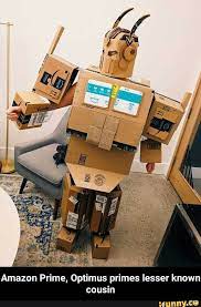 It's no secret that amazon prime has one of the widest ranging selections of tv shows and movies. Amazon Prime Optimus Primes Lesser Known Cousin Amazon Prime Optimus Primes Lesser Known Cousin Ifunny Optimus Prime Funny Pictures With Captions Amazon Prime