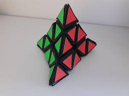 Once the whole thing is cut out, you will be able to fold and then secure the right places to form a cube. Made A Pyraminx 100 Out Of Card The Tips Are Fully Functional But Sadly I Could Not Find A Way To Make The Edges Move Without It Falling Apart Cubers