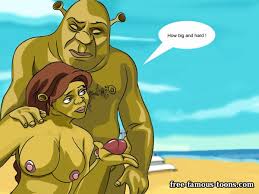 Shrek and Fiona wild orgy