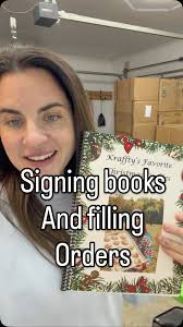 Cook books available at https://krafftyskitchen.com signing books tonight  🤍🎄🍪, #cookbook #book #christmas #christmascookies #baking #recipe  #cookies #christmascookies #cookierecipe #cookie #easyrecipe ...