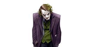 When he gets jumped on the subway, he shoots and kills the perpetrators and flees. Wallpaper Joker Artwork Simple Background White Background The Dark Knight 3500x1800 Wallpapermaniac 1598465 Hd Wallpapers Wallhere