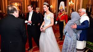 The Royal Family Attend The Queen S Diplomatic Reception At Buckingham P Jenny Packham Dresses Kate Middleton Style Princess Kate