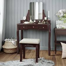 21 posts related to dark wood makeup vanity table. How To Choose A Makeup Vanity Foter