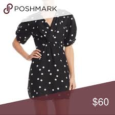 Black And White Dots Dress Polka Dot Dress Polka Dot Dress Dot Dress Clothes Design
