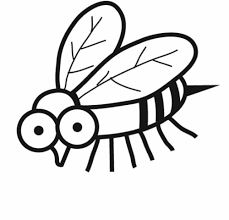 Kostenlose Malvorlage Tiere Biene Zum Ausmalen