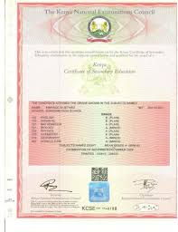 The results show massive improvement compared to what has been witnessed in three years. K C S E Certificate