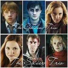 At hogwarts, they all got sorted into gryffindor. Tardis Weasley On Twitter Is There A Bronze Trio Just Outta Curiosity Oh And Silver Trio