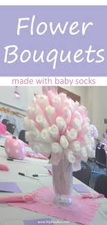 Diy Baby Sock Bouquets They Are Really Easy So Have A Go