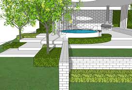 A Sneak Peak At The Concept For The Show Garden The Pavilion Garden Planning Layout Landscape Design Garden Design