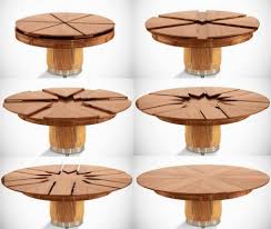 Coffee table is available in oak, walnut, cherry wenge, beech and teak finishes. Transforming Tables 16 Smart Space Saving Surface Designs Urbanist