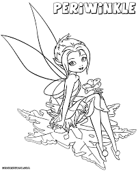 Colour in this cute picture of tinkerbell and periwinkle! Periwinkle Tinkerbell Coloring Pages Coloring And Drawing