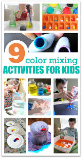 Color Mixing Activities For Preschool No Time For Flash Cards