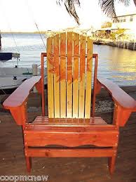 Hand Painted Adirondack Chair Beach Style Adirondack Chair Muskoka Chair Adirondack Chairs Diy