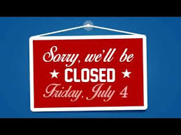 Free printables for the classroom Free Printable Closed For The 4th Signs Closed July 4 Here Are All The Options For Download And Print