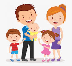 Family 5 Members Busqueda De Google Family Clipart Family Drawing Family Illustration