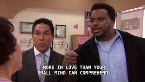 Everyone talks about Jim and Pam. What about when Darrel pretended to be  Oscar's lover to tell off the homophobic nail lady? : r/DunderMifflin