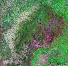 It's known as the kingdom in the sky because the entire country is at a high altitude. Lesotho Map And Satellite Image