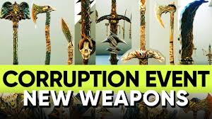 Apollyon's sword is composed of the aragon blade, the magnus guard, and the garian hilt. New Warmonger Event Weapons For All Heroes Corruption Event Pass For Honor Nurgle Edition Youtube