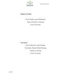 Cas confirmés, mortalité, guérisons, toutes les statistiques Editor In Chief Prof Warda Youssef Mohamed Dean Of Faculty Of