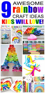 Rainbow Craft Ideas For Kids Rainbow Crafts At Home Crafts For Kids Fun Crafts For Kids