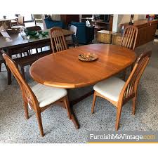Shop better homes gardens and find amazing deals on teak dining room furniture. Refinished Danish Teak Oval Dining Table