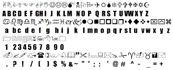 The family was later expanded with two new versions, wingding 2 and wingdings 3, which provided a wider range of symbols and icons. Mark Maker The Undertale Fandom Here S A Diagram I Made Of