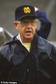 What is your Lou Holtz story or memory of him at ND?