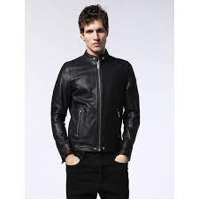 Diesel L Roshi Leather Jackets 898 Liked On Polyvore Featuring Men S Fashion Men S Clothing Men S Outerw Leather Jacket Diesel Jacket Leather Jacket Men
