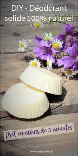 Votre Deodorant Solide 100 Naturel En Moins De 5 Minutes Diy Recette Diy Deodorant Deodorant Recettes Deodorants